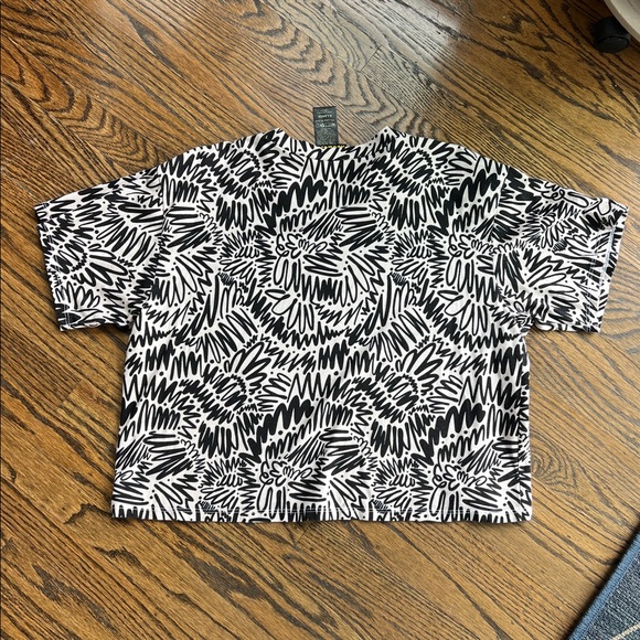 NOOWORKS crop tee zig zag XL - Picture 3 of 7